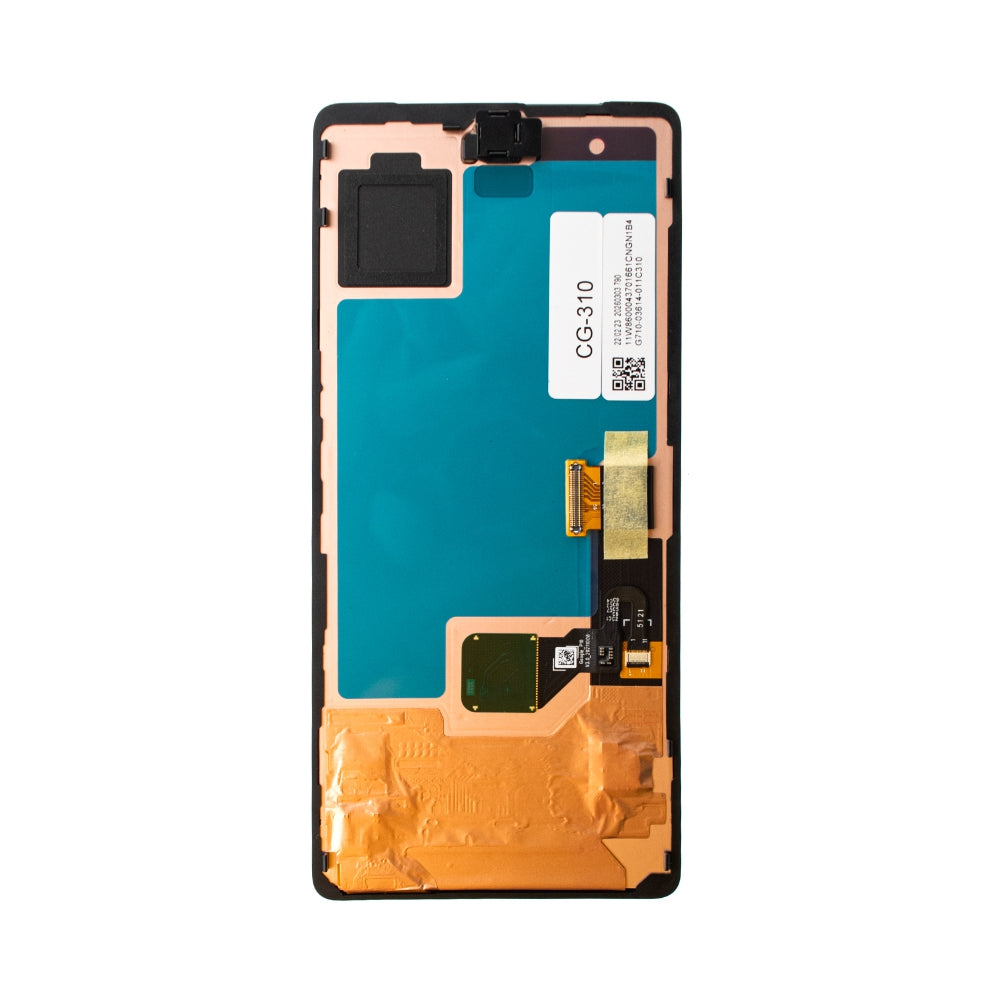 REFURB OLED Screen Digitizer with Bezel Frame and Fingerprint Sensor for Google Pixel 7