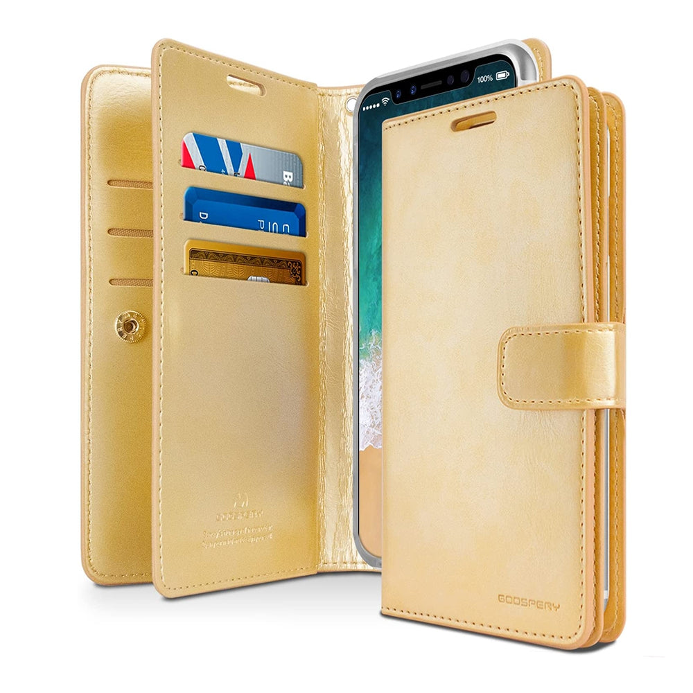 Mercury Mansoor Diary Cover Case for iPhone X / XS