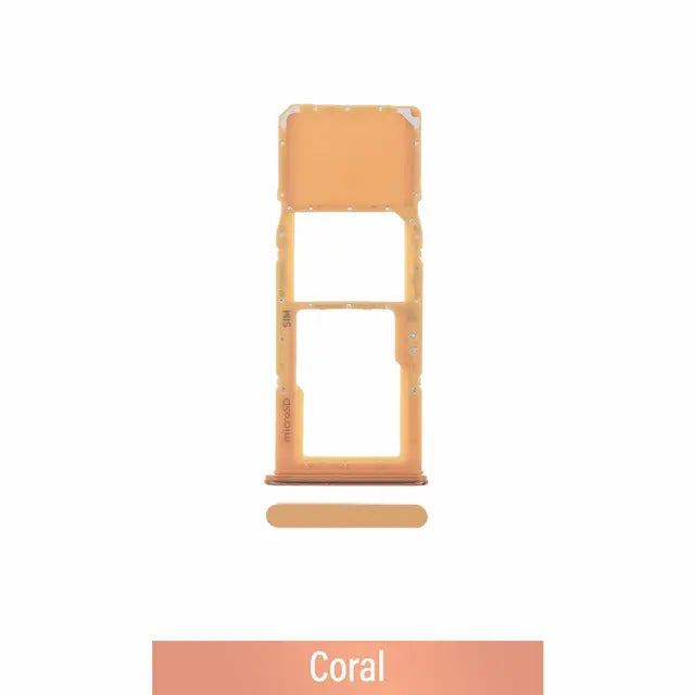 Single SIM Card Tray for Samsung Galaxy A70 A705F-Coral