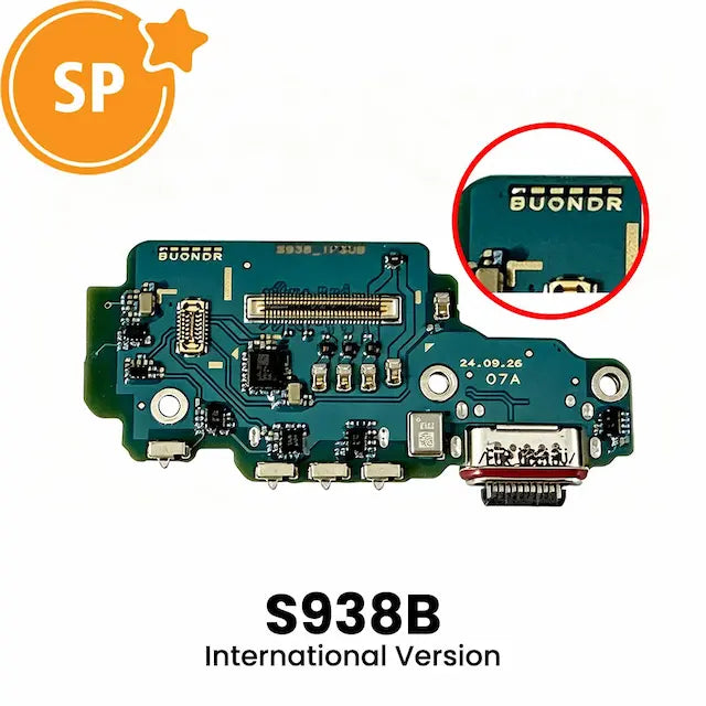 Charging Port Board for Samsung Galaxy S25 Ultra S938B GH96-18321A (Service Pack)