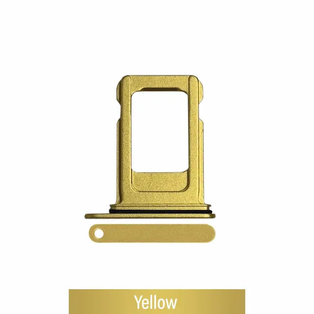 Single SIM Card Tray for iPhone 14 / 14 Plus-Yellow