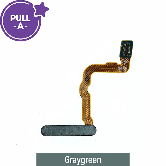 Fingerprint Reader with Flex Cable for Samsung Galaxy Z Fold4 5G F936B (PULL-A)-Graygreen
