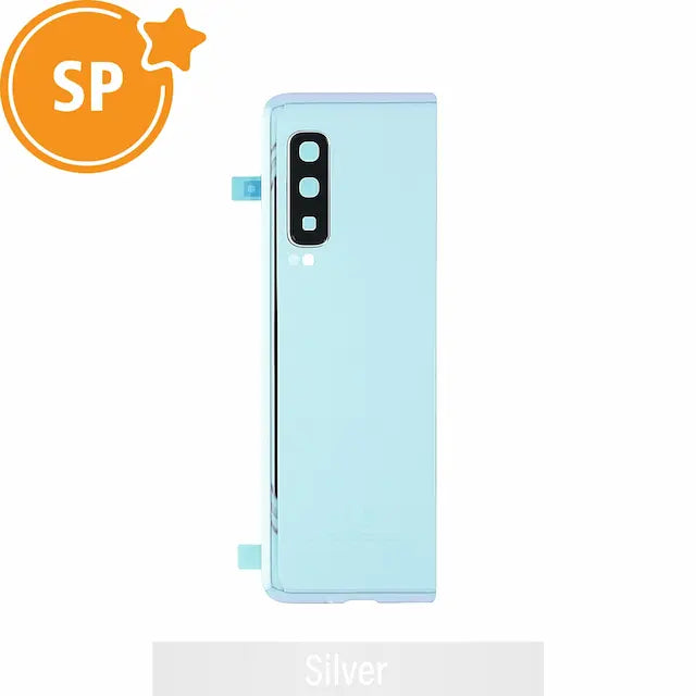 Rear Battery Cover For Samsung Galaxy Fold 5G F907B GH82-20794A (Service Pack)-Silver