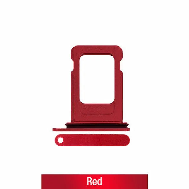 Single SIM Card Tray for iPhone 13-Red