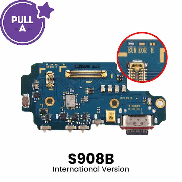 Charging Port Board for Samsung Galaxy S22 Ultra 5G S908B (International Version) (PULL-A)
