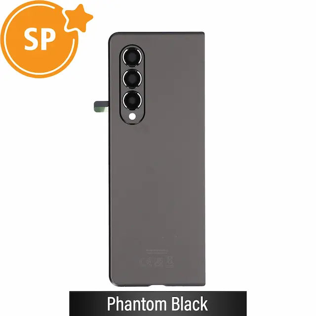 Rear Battery Cover For Samsung Galaxy Z Fold3 5G F926B GH82-26312A (Service Pack)-Phantom Black