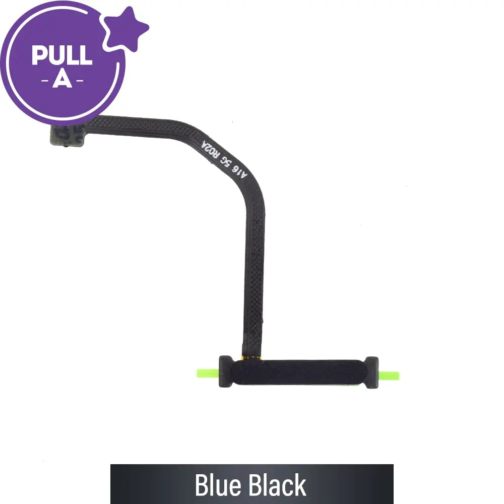 Fingerprint Reader with Flex Cable for Samsung Galaxy A16 5G A166B (PULL-A)-Blue Black