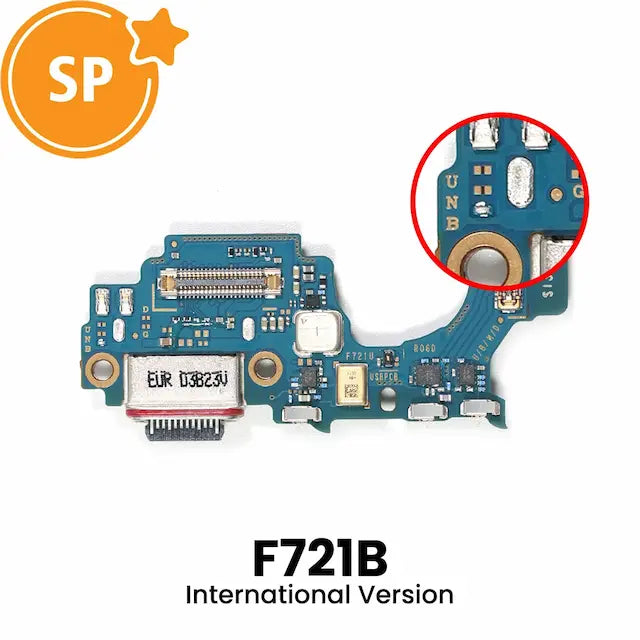 Charging Port Board for Samsung Galaxy Z Flip4 F721B (International Version) GH96-15289A (Service Pack)