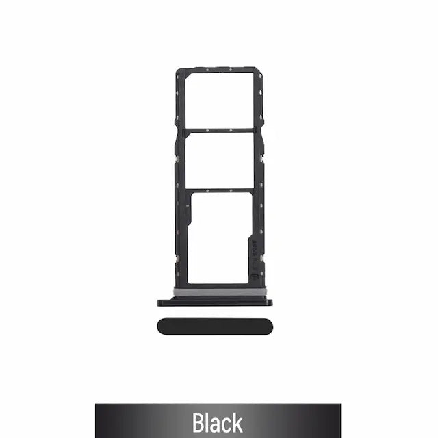 Dual SIM Card Tray for Samsung Galaxy A05s A057-Black