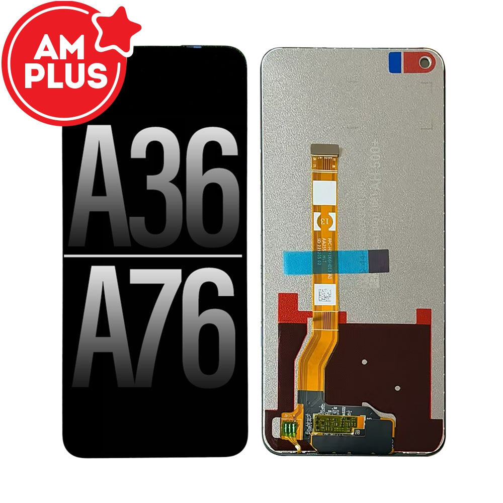 AMPLUS LCD Screen Digitizer Replacement for OPPO A76 / A36
