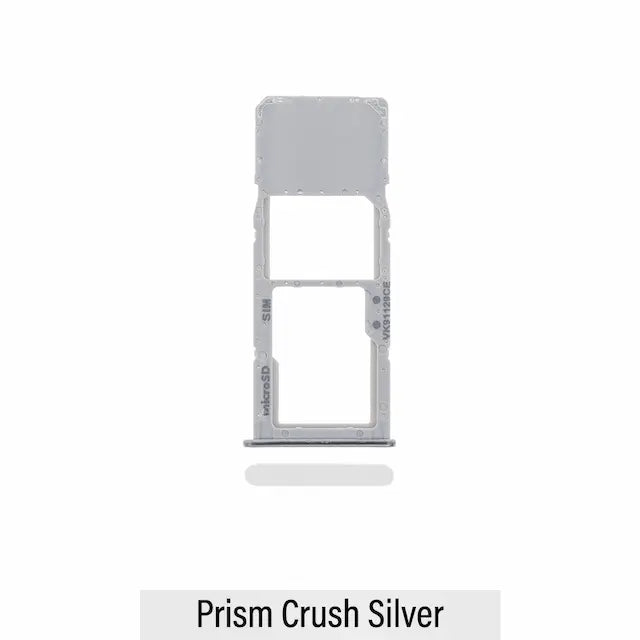 Single SIM Card Tray for Samsung Galaxy A71 A715F-Prism Crush Silver