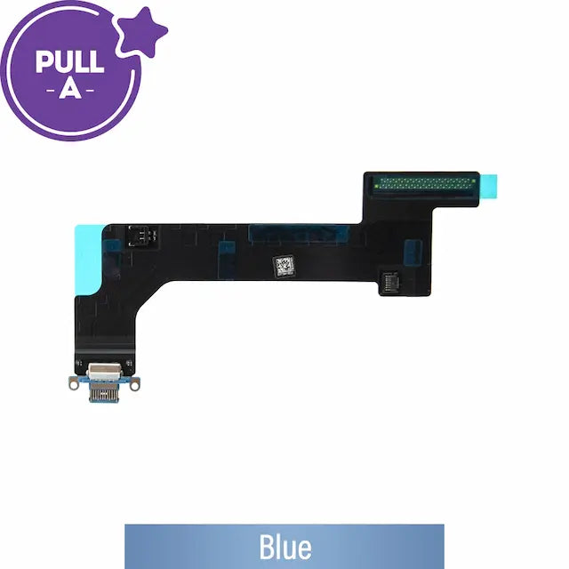 Charging Port with Flex Cable for iPad (2022) (Wi-Fi + Cellular) (PULL-A)-Blue