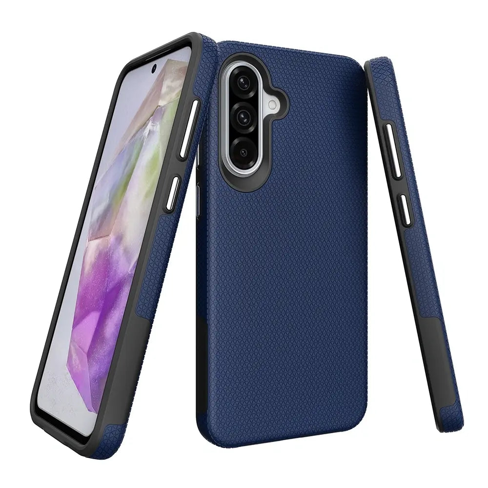 Rhinos Rugged Shockproof Case Cover for Samsung Galaxy A36 5G A366B / A56 5G A566B / A37 5G A375B / A27 Navy