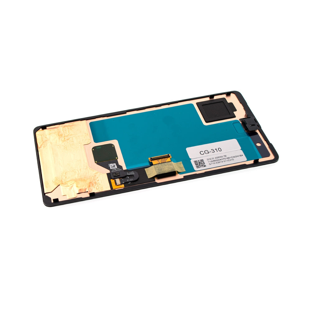 REFURB OLED Screen Digitizer with Bezel Frame and Fingerprint Sensor for Google Pixel 7