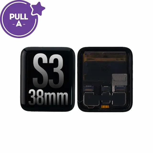 OLED and Digitizer Assembly Screen Replacement for Apple Watch Series 3 (LTE Version) (38mm) (PULL-A)