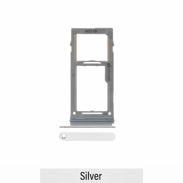 Single SIM Card Tray for Samsung Galaxy Note 9 N960F-Silver (Not for AU)