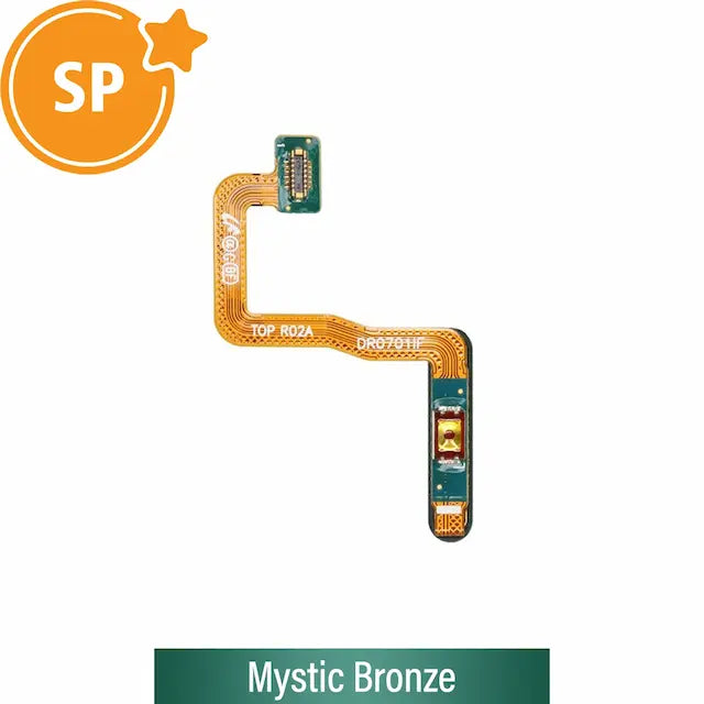 Fingerprint Reader with Flex Cable for Samsung Galaxy Z Fold2 5G F916B GH96-13727B (Service Pack)-Mystic Bronze