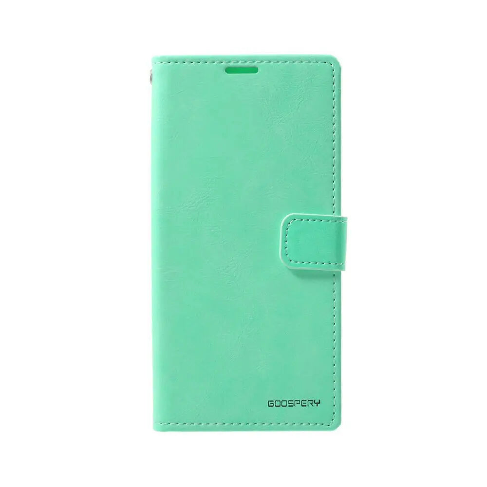 Mercury Blue Moon Diary Cover Case for Samsung Galaxy A31-Mint