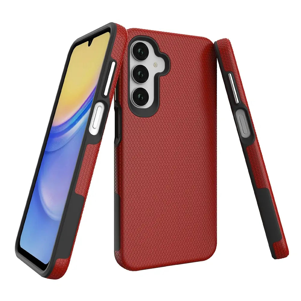 Rhinos Rugged Shockproof Case Cover for Samsung Galaxy A16 5G A166 / A26 5G A266 / A17 5G A176-Red