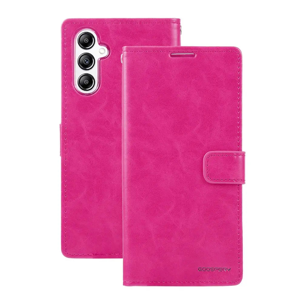 Mercury Blue Moon Diary Cover Case for Samsung Galaxy A26 5G-HotPink