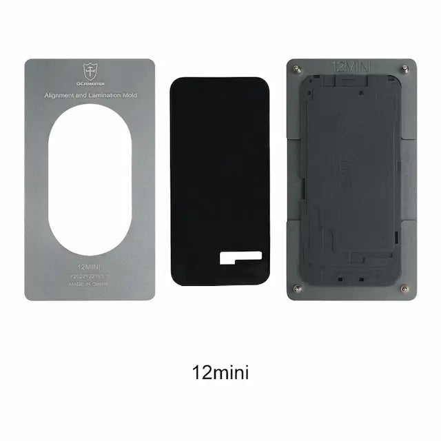 iPhone LCD 2 IN 1 Aligning & Laminating Mold For Aligning LCD With Glass And Bubble Free Vacuum Lamination-iPhone 12 mini
