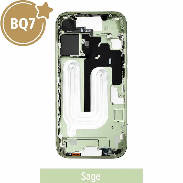 Mid-Frame Housing for iPhone 17-Sage (With SIM Tray Version) (BQ7)
