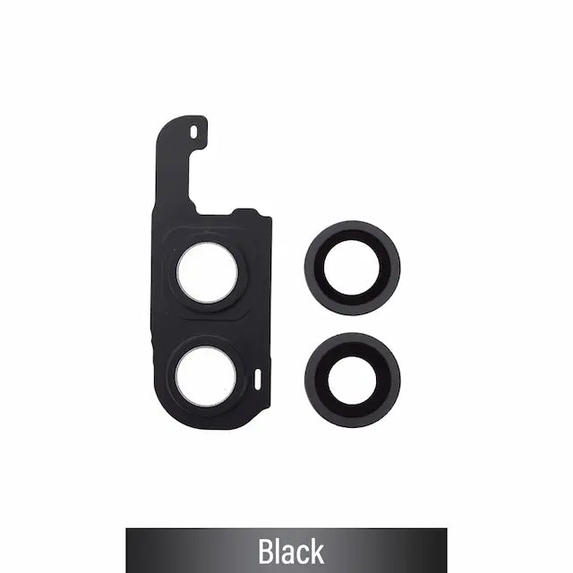 Rear Camera Glass With Frame for Samsung Galaxy Z Flip 6 5G (F741B)-Black