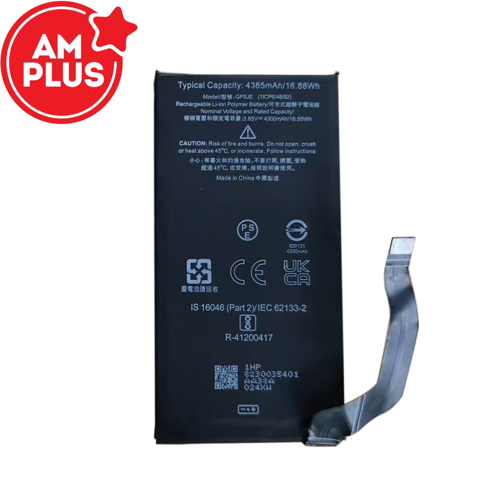AMPLUS Google Pixel 7A Replacement Battery 4300mAh
