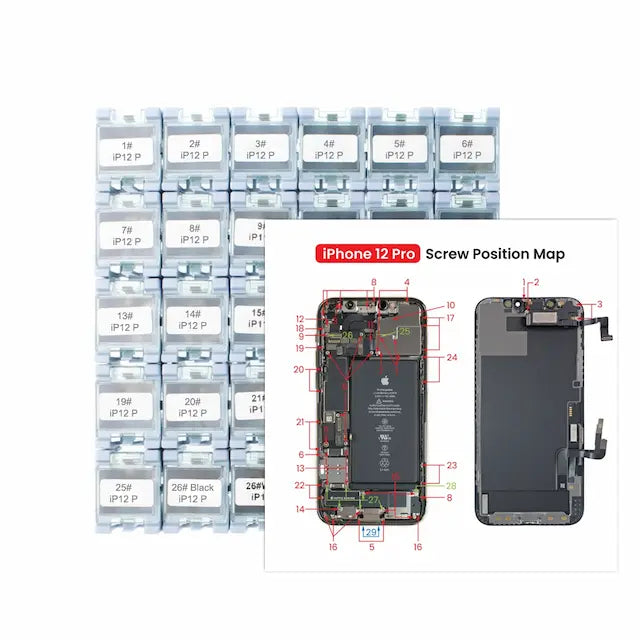 Full Set Screws Replacement Part for iPhone 12 Pro