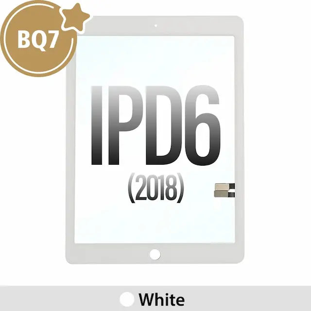 BQ7 Touch Screen Digitizer with IC Connector for iPad 6 2018-White