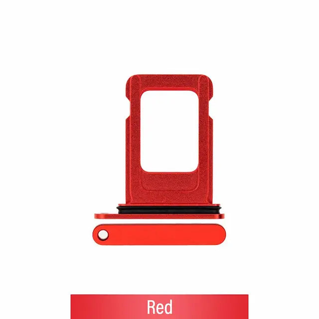 Single SIM Card Tray for iPhone 12-Red
