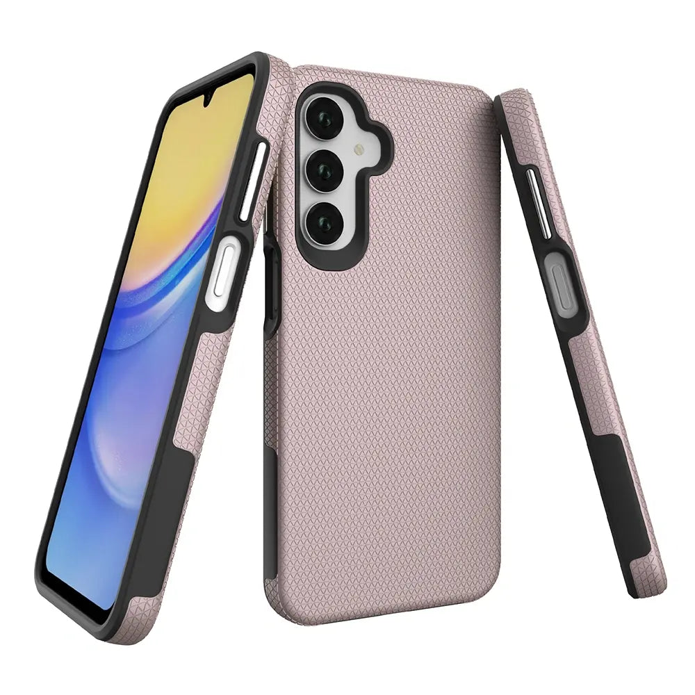 Rhinos Rugged Shockproof Case Cover for Samsung Galaxy A16 5G A166 / A26 5G A266 / A17 5G A176-Rose Gold