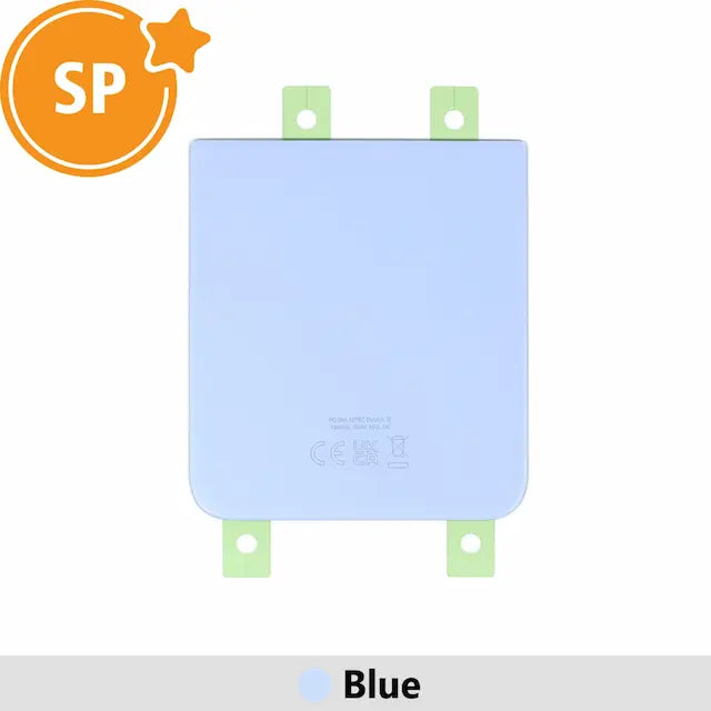 Rear Battery Cover For Samsung Galaxy Z Flip4 F721B GH82-29298D (Service Pack)-Blue