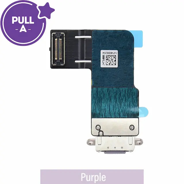 Charging Port with Flex Cable for iPad Air 11 (2024) / (2025)-Purple (PULL-A)