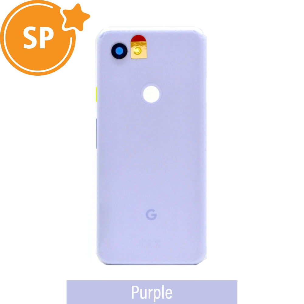 Rear Cover Glass for Google Pixel 3a (Service Pack)