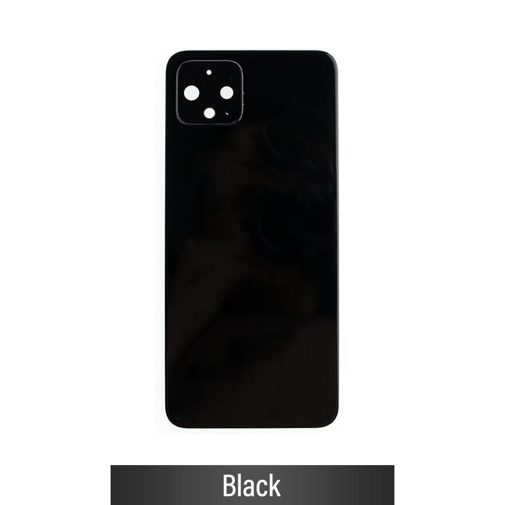 Rear Cover Glass for Google Pixel 4-Black
