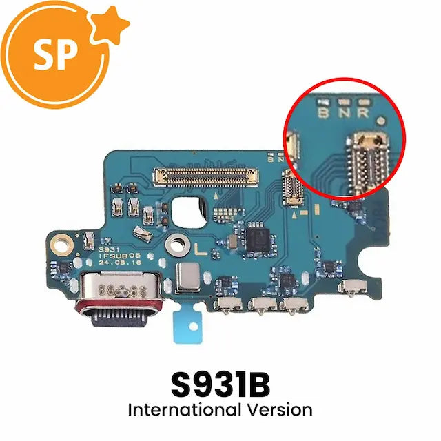 Charging Port Board for Samsung Galaxy S25 S931B GH96-18881A (Service Pack)