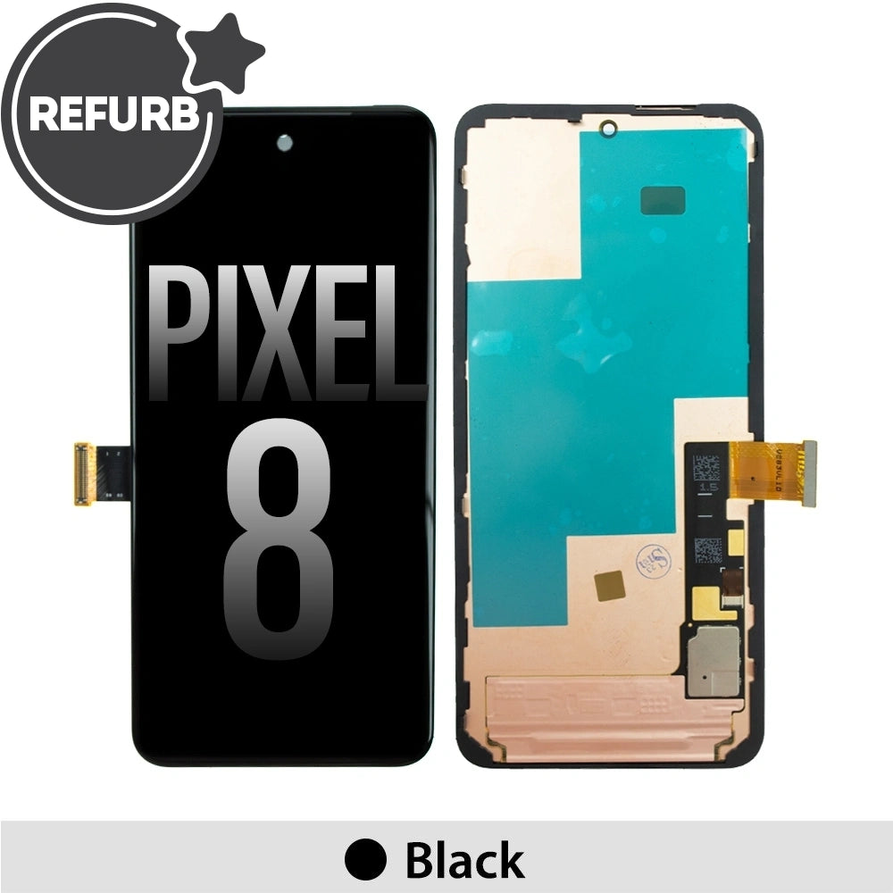 FULL ORIGINAL OLED Assembly Replacement with Bezel Frame for Google Pixel 8