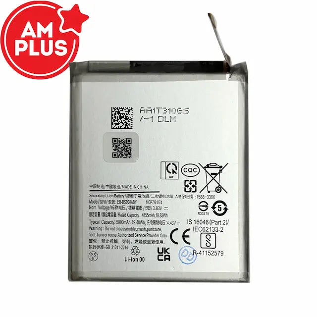 Samsung Galaxy S22 Ultra 5G S908 Replacement Battery 4855mAh (AMPLUS)