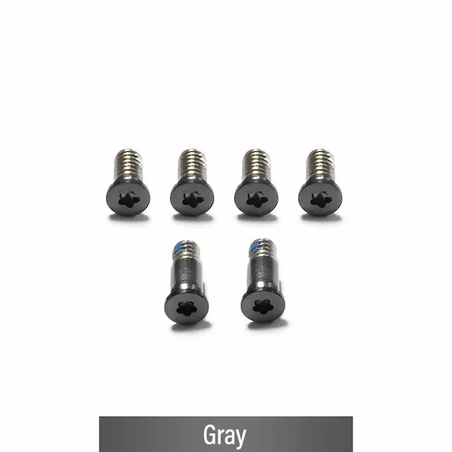 Bottom Case Screws for Macbook Pro 15'' A1707 / A1990 (2016-2018) (6PCS/Set)-Gray
