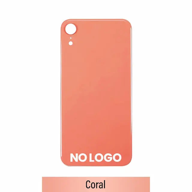 Rear Glass With 3M Adhesive Replacement for iPhone XR (NO LOGO)-Coral
