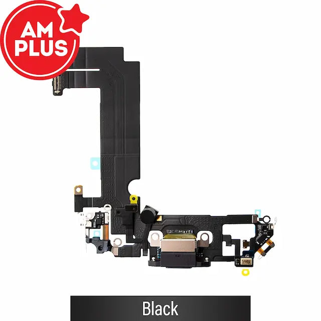 AMPLUS Charging Port for iPhone 12 mini-Black