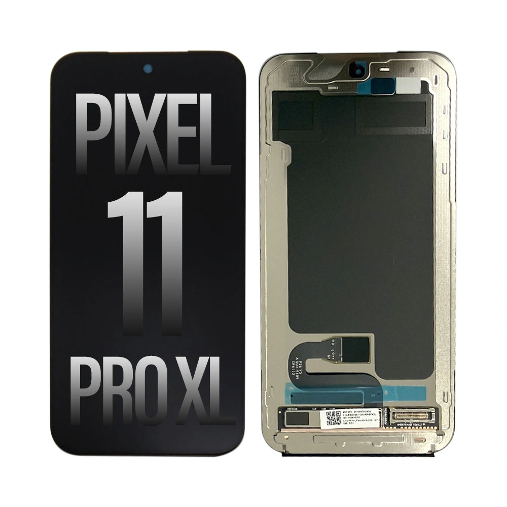 OLED Screen Digitizer with Bezel Frame and Fingerprint Sensor for Google Pixel 11 Pro XL G949-01777-00 (Service Pack)