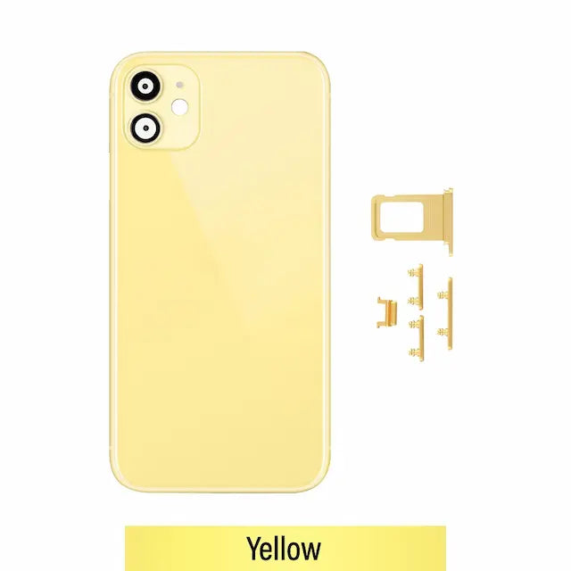 Rear Housing for iPhone 11 (NO LOGO)-Yellow