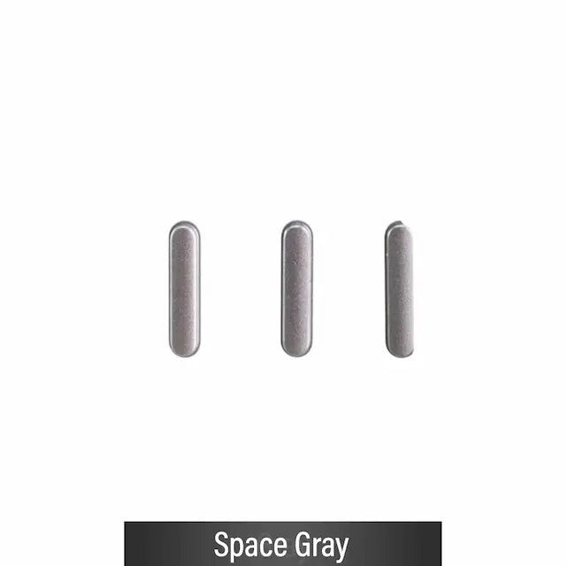 Power & Volume Button Set for iPad Air (2019) / iPad Pro 10.5 (2017) / iPad Pro 12.9 (2017)-Space Gray