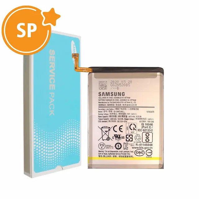 Samsung Galaxy Note 10 Plus (SM-N975F) Battery 4170mAh GH82-20814A EB-BN972ABU (Service Pack)