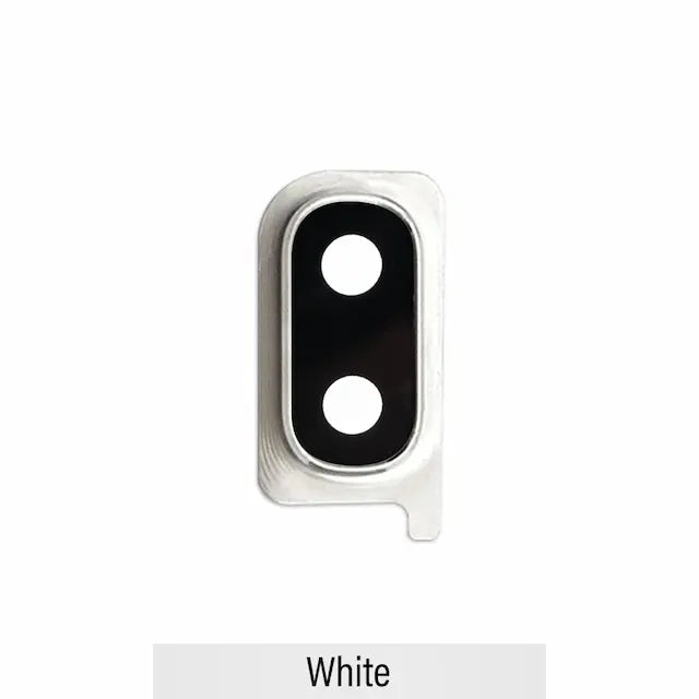 Rear Camera Lens Back Glass Cover for Samsung Galaxy A30 A305F-White