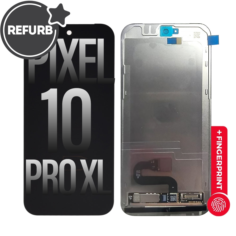 FULL ORIGINAL OLED Screen Digitizer with Bezel Frame and Fingerprint Sensor for Google Pixel 10 Pro XL