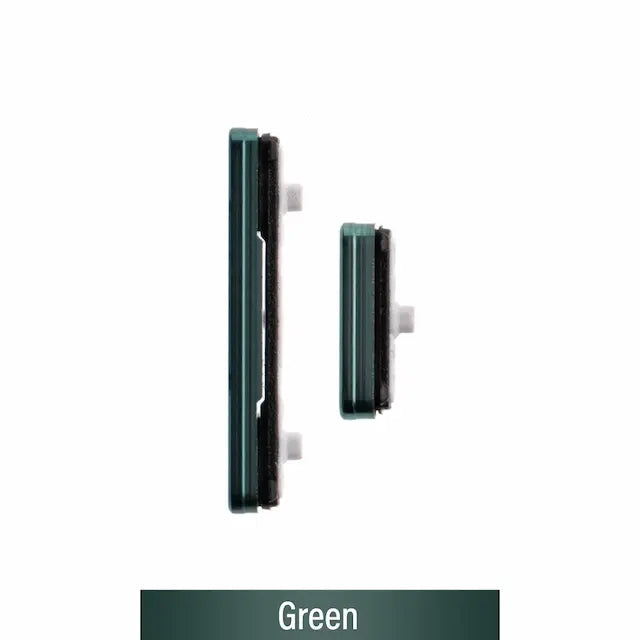 Power & Volume Button Set for Samsung Galaxy S22 5G S901B / S22 Plus 5G S906B-Green
