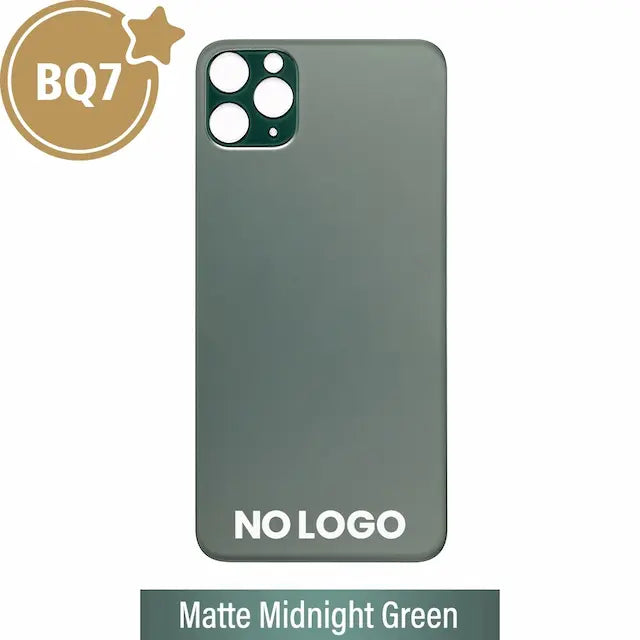 BQ7 Rear Glass With 3M Adhesive Replacement for iPhone 11 Pro Max (NO LOGO)-Midnight Green